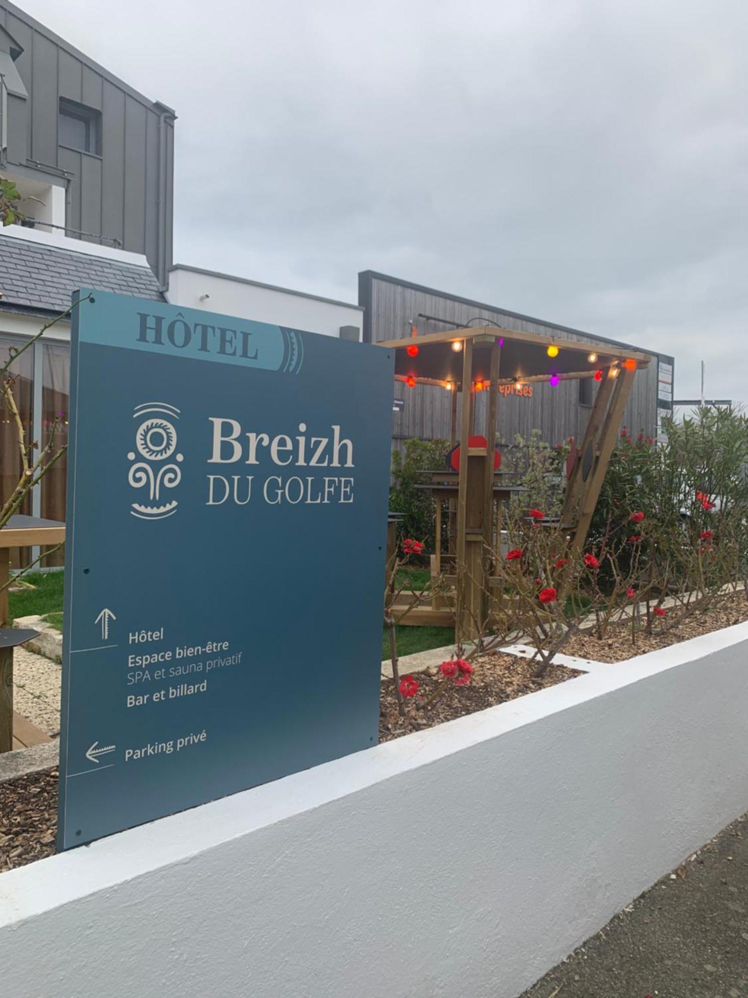 Hotel Breizh Du Golfe アルゾン エクステリア 写真